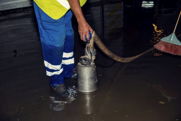 Basement Water Removal in Olive Branch