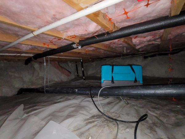 Crawl Space Water Remediation in Olive Branch